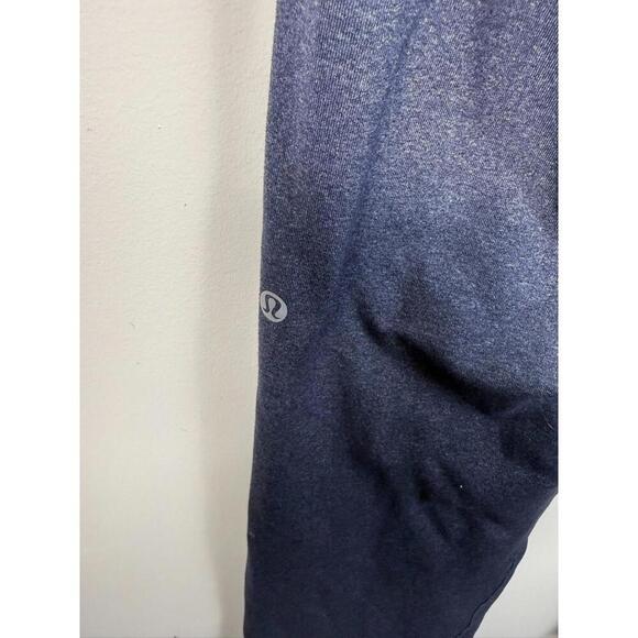 Lululemon Casual Drawstring Straight Leg Stretchy Sweatpants Blue XL - Picture 3 of 6